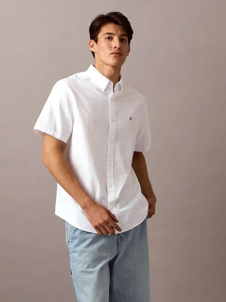 Calvin Klein - Áo sơ mi CK nam Premium Classic Oxford Shirt