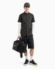 Armani Exchange - Áo sơ mi tay ngắn nam Aix Men's Grey Shirt