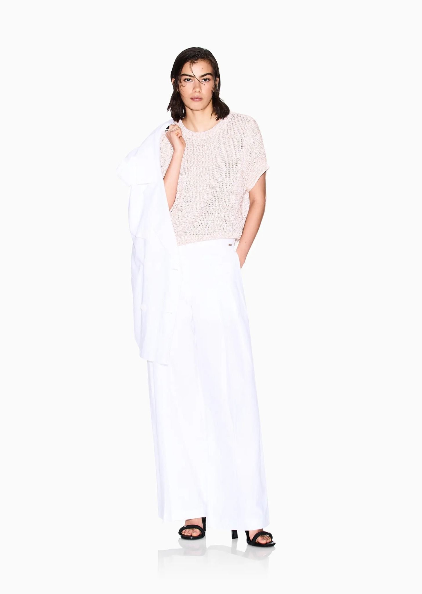 Armani Exchange - Áo len thời trang nữ Ax Knit Women's Pullover