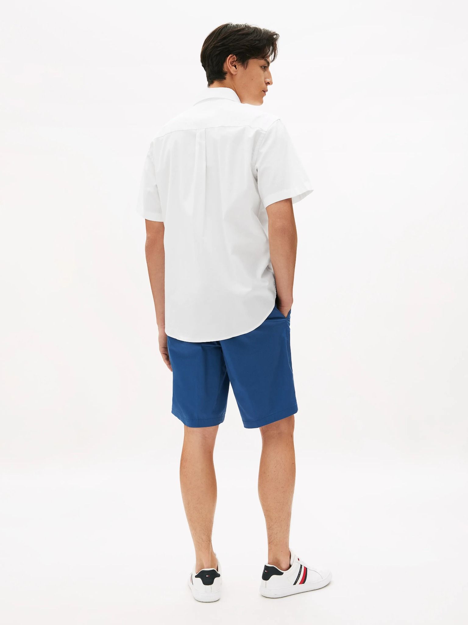 Tommy Hilfiger - Áo sơ mi tay ngắn nam TH Oxford Solid Shirts