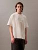 Calvin Klein - Áo phông thời trang nam Relaxed Monogram T-shirt