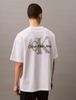 Calvin Klein - Áo phông tay ngắn nam Oversized Embossed Monogram Tee