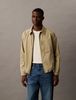 Calvin Klein - Áo khoác CK nam Cotton Blend Zip Classic Shirt Jacket