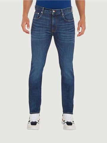 Tommy Hilfiger - Quần jeans ống ôm nam Slim Bleecker Pastry Gulf Blue