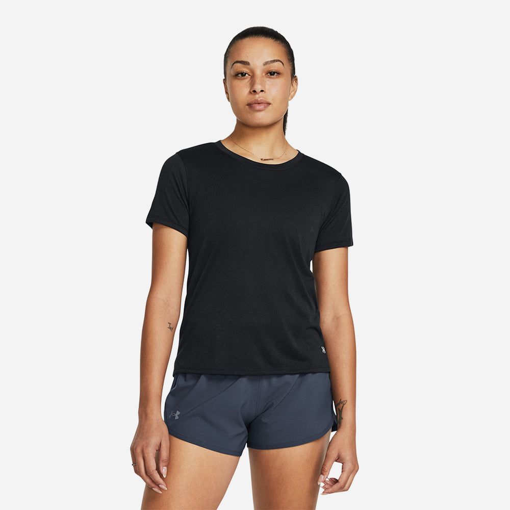 Under Armour - Áo tay ngắn chạy bộ nữ Streaker Splatter Tee Running