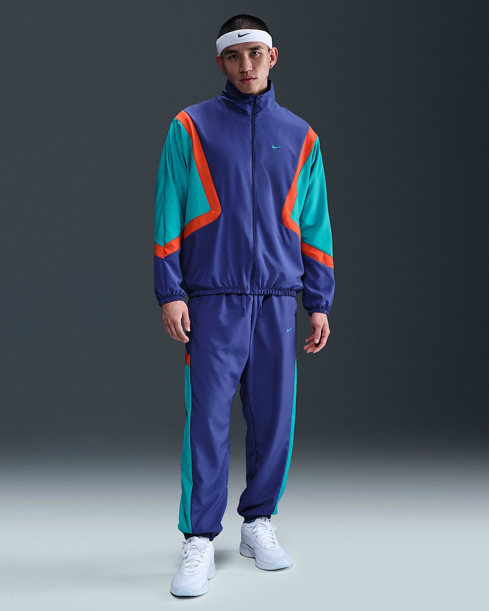 Nike - Áo khoác thể thao Nam Icon Men's Woven Basketball Jacket