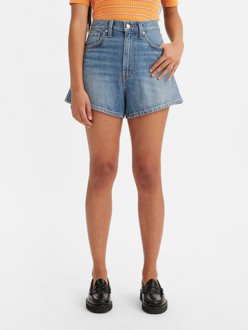 Levi's - Quần jeans ngắn nữ Women's High-Waisted Mom Shorts