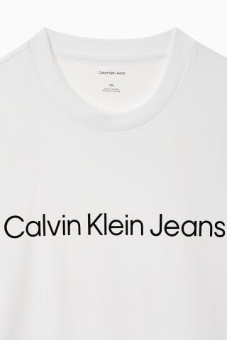 Calvin Klein - Áo phông tay ngắn nam CK Regular Institutional Tee