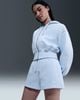 Nike - Áo khoác có mũ trùm đầu Nữ Nike Sportswear Phoenix Fleece Women's Loose Cropped Full-Zip Hoodie