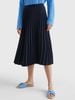 Tommy Hilfiger - Váy nữ Fluid Twill Pleated Midi Skirt
