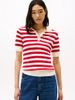 Tommy Hilfiger - Áo len tay ngắn nữ Short Sleeve Polo Jumper
