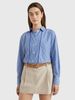 Tommy Hilfiger - Áo sơ mi tay dài nữ TH Essential Poplin Easy Fit Shirt