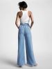 Tommy Hilfiger - Quần jeans nữ High Rise Wide Leg Paperbag Jeans