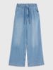 Tommy Hilfiger - Quần jeans nữ High Rise Wide Leg Paperbag Jeans