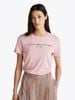 Tommy Hilfiger - Áo thun tay ngắn nữ Logo Crew Neck T-Shirt