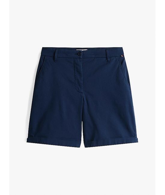 Tommy Hilfiger - Quần ngắn nữ Cotton Blend Gmd Chino Short