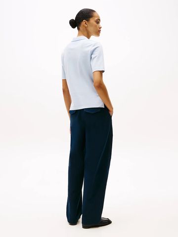 Tommy Hilfiger - Áo polo tay ngắn nữ TH 1985 Regular Pique Polo