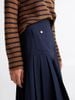 Tommy Hilfiger - Váy nữ Wool Blend Pleated Midi Skirt