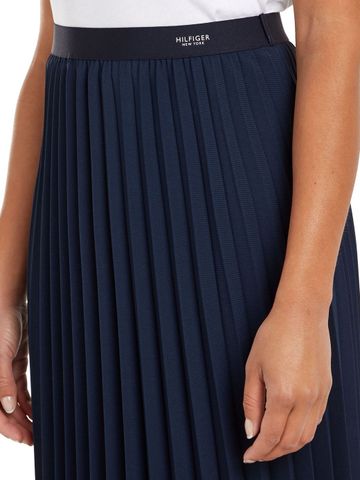 Tommy Hilfiger - Váy nữ Fluid Pleat Pull On Midi Skirt