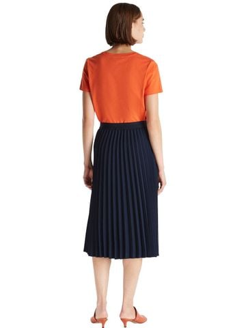 Tommy Hilfiger - Váy nữ Fluid Pleat Pull On Midi Skirt