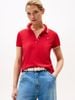 Tommy Hilfiger - Áo polo tay ngắn nữ Feminine Sporty Slim Polo