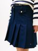 Tommy Hilfiger - Váy nữ Gold-Tone Button Mini Pleated Skirt