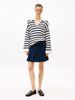 Tommy Hilfiger - Váy nữ Gold-Tone Button Mini Pleated Skirt
