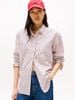 Tommy Hilfiger - Áo sơ mi tay dài nữ Oversized Fit Stripe Shirt
