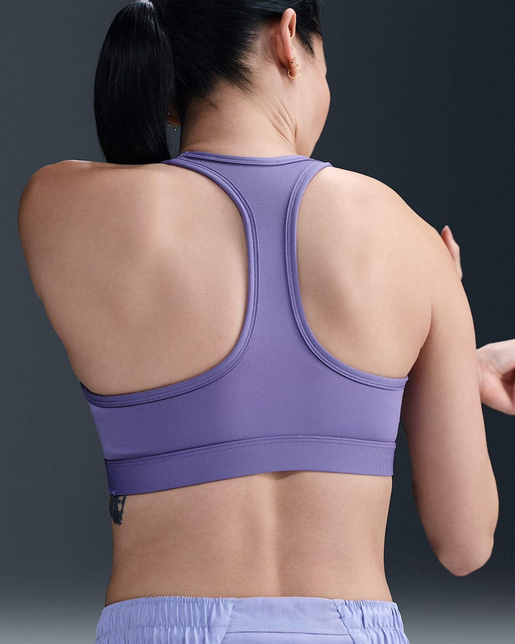 Nike - Áo ngực thể thao Nữ Swoosh Medium-Support Women's Padded Sports Bra