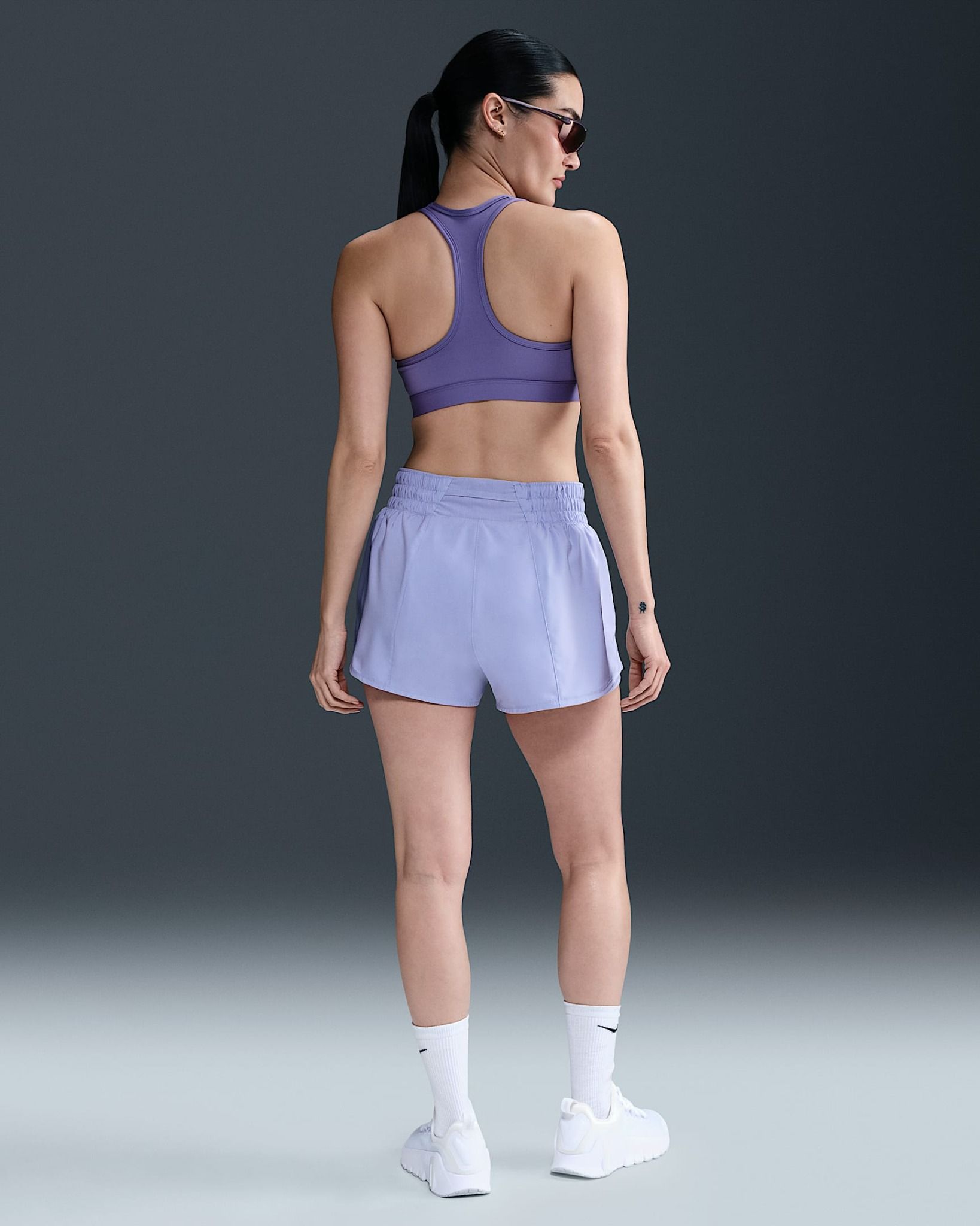 Nike - Áo ngực thể thao Nữ Swoosh Medium-Support Women's Padded Sports Bra