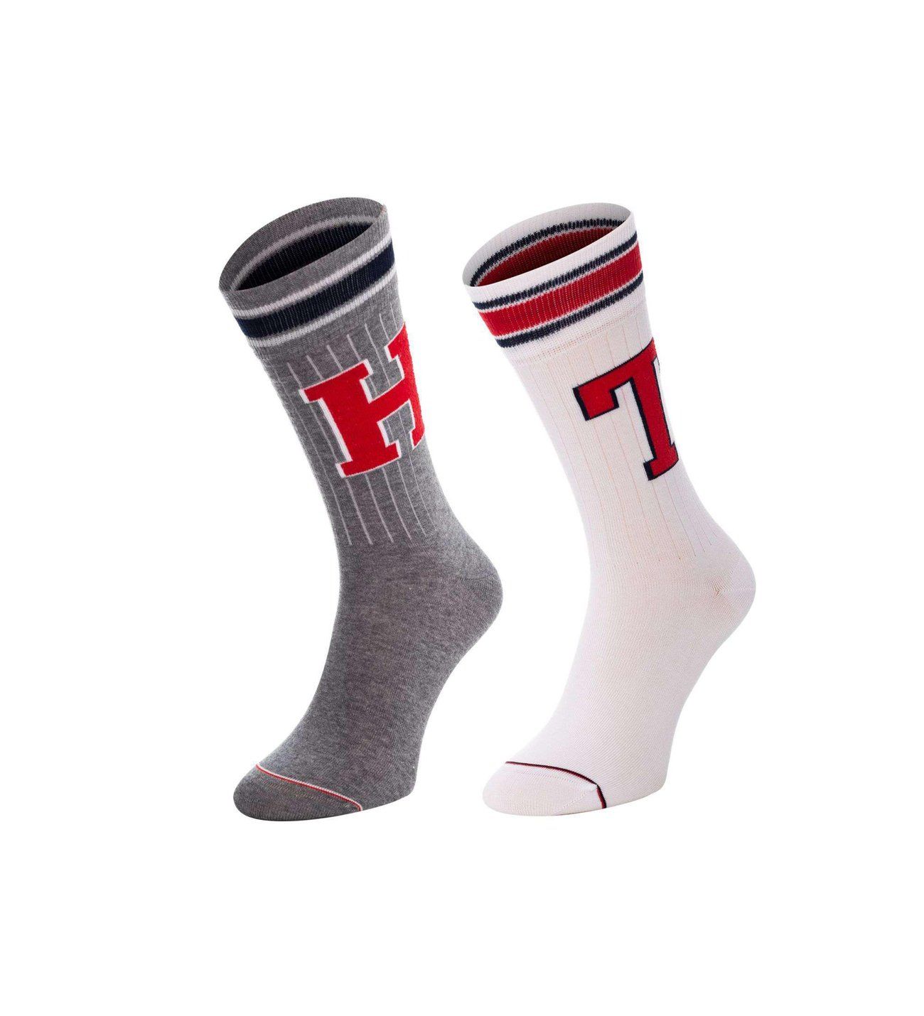 Tommy Hilfiger - Bộ hai đôi Vớ nam Th Men Light Patch Sock 2P