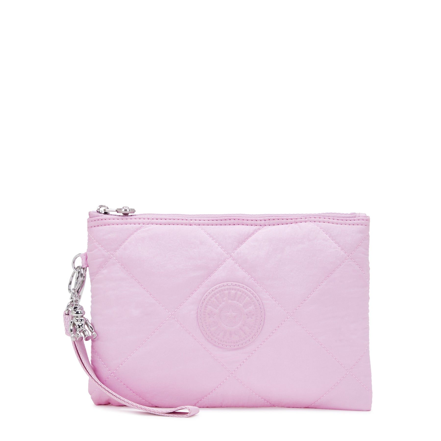 Kipling - Ví tiền Large Flat Pouch (with wristlet) Female Blooming P Qlt Fancy