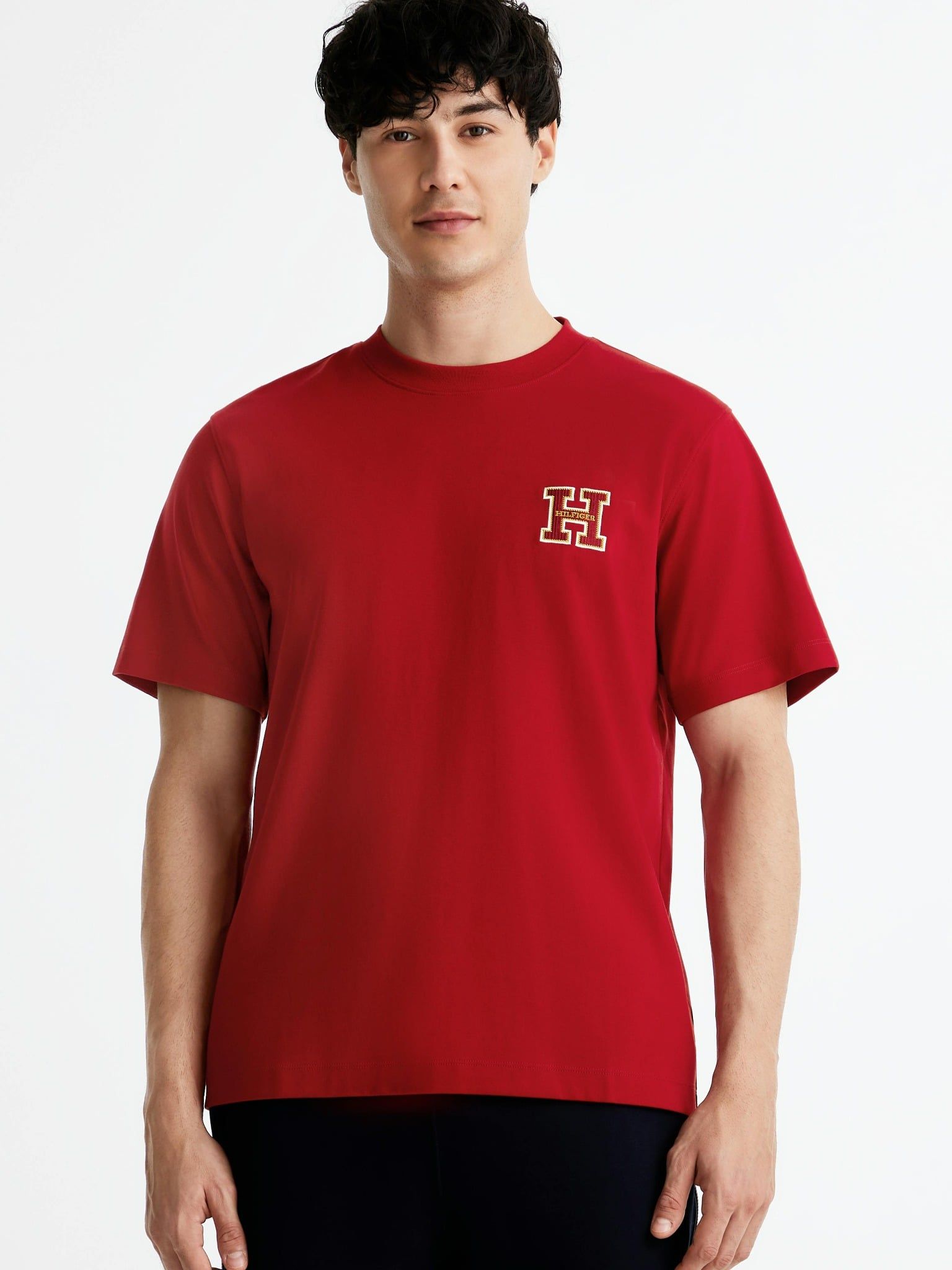 Tommy Hilfiger - Áo thun tay ngắn nam Interlock Logo Tee