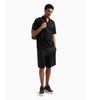 Armani Exchange - Áo thun có cổ nam Ax Short sleeve polo shirt black