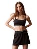 Calvin Klein - Áo ngực nữ hỗ trợ cường độ nhẹ hỗ trợ cường độ nhẹ Women's Modern Sport Low Impact Sports Bra Black