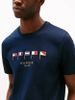 Tommy Hilfiger - Áo thun tay ngắn nam Multi-Flag Embroidery Crew Neck T-Shirt