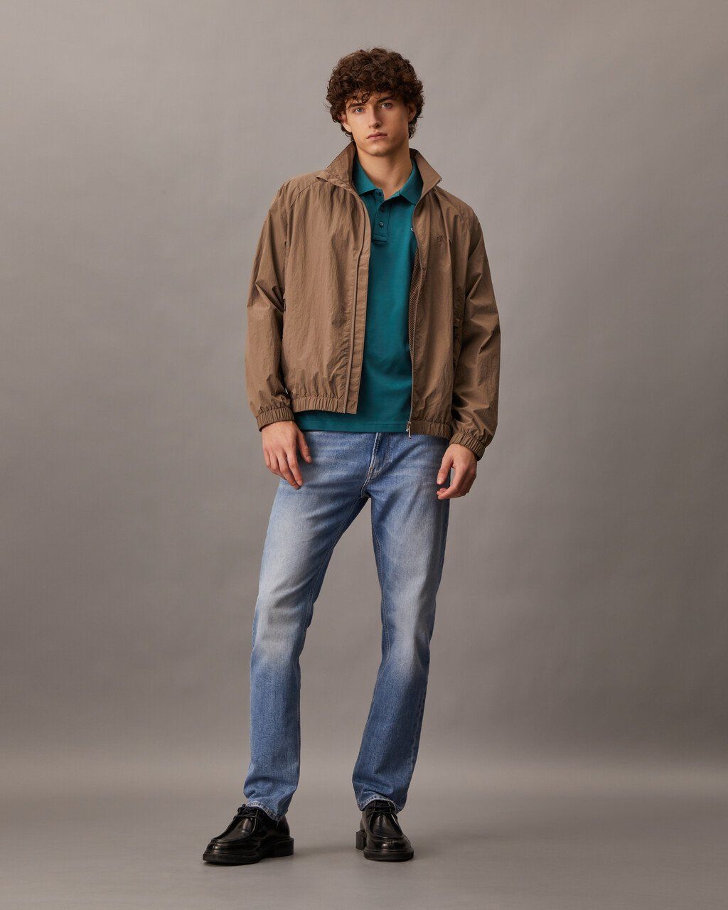 Calvin Klein - Quần jeans CK nam Italian Denim Authentic Straight Jeans