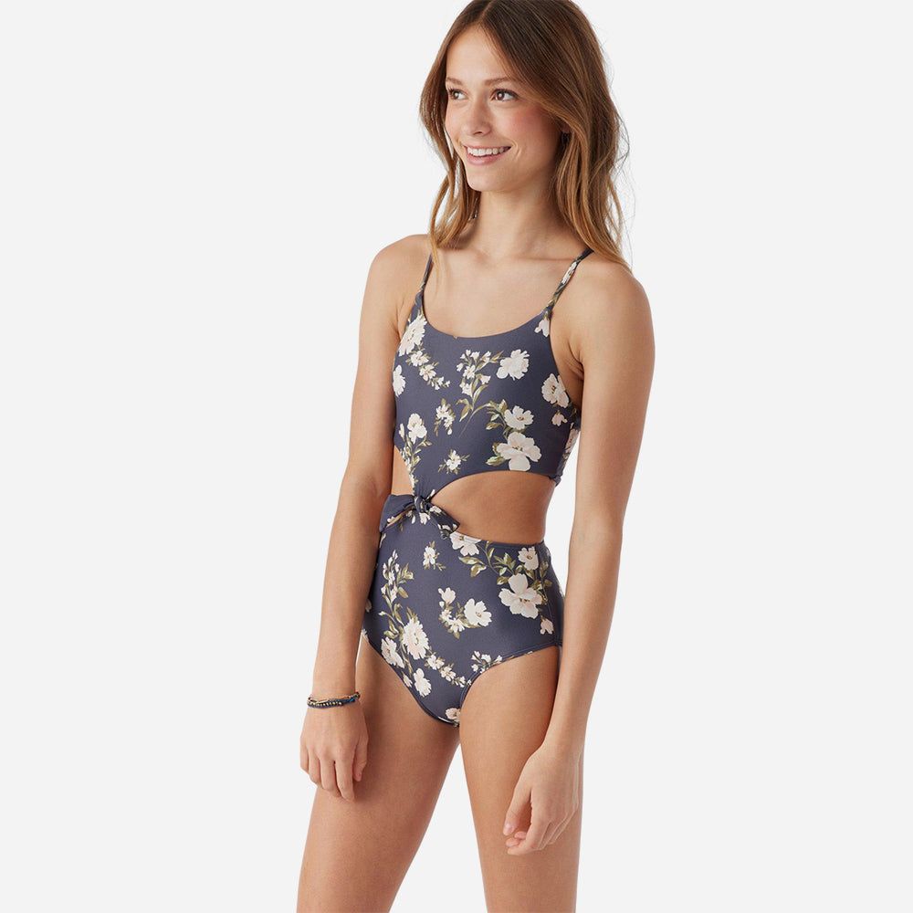 Oneill - Đồ bơi bé gái Kendra Floral Knot Front Swimming