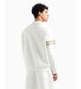 Armani Exchange - Áo nỉ tay dài nam Ax White crew neck sweatshirt