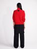 Calvin Klein - Áo lạnh tay dài CK nữ Terry Zip Polo Sweatshirt