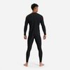 Speedo - Áo bơi tay dài nam Long-Zip Sun Top Black Swimming
