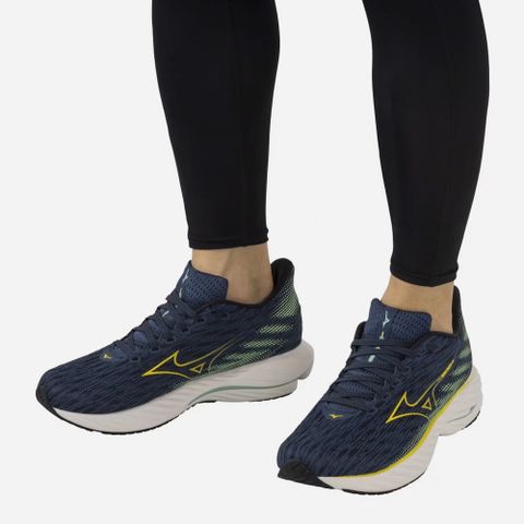 Mizuno - Giày chạy bộ nam Wave Rider 28 Running Shoes