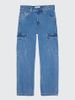 Tommy Hilfiger - Quần jeans nam Aiden Baggy Fit Cargo Jeans