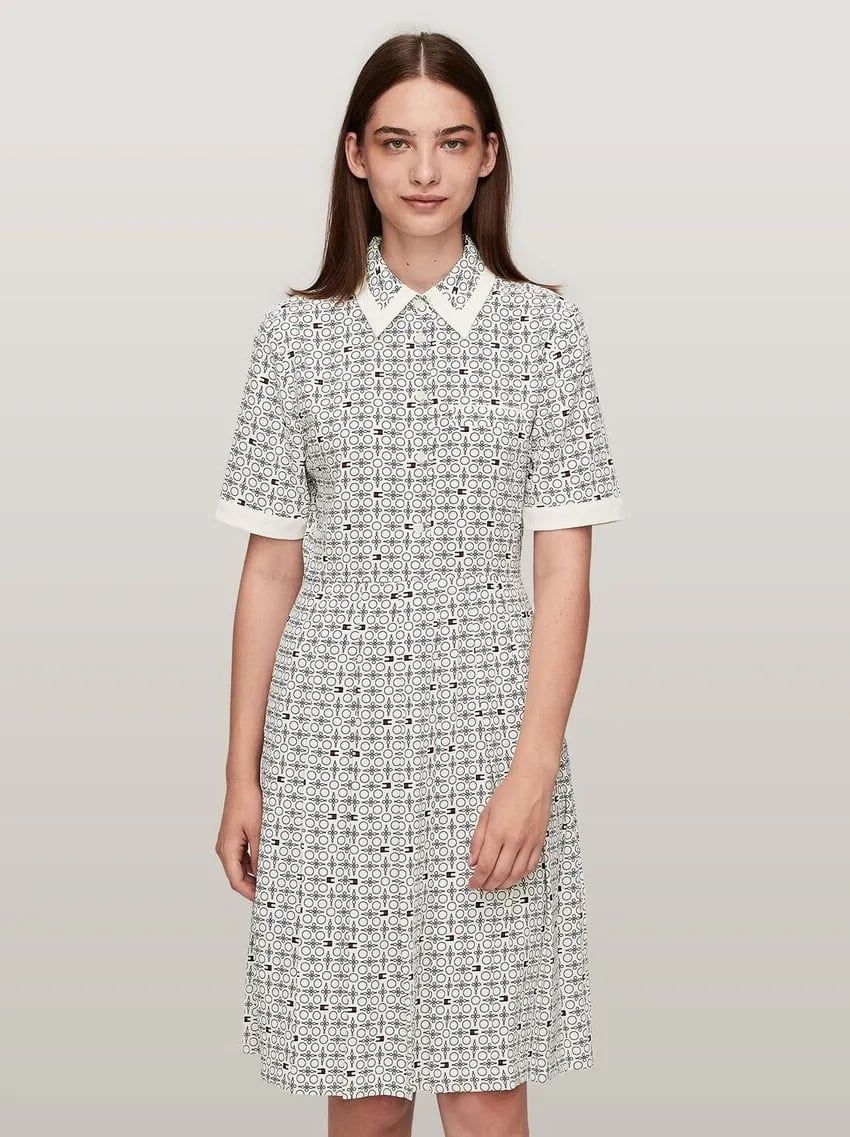Tommy Hilfiger - Đầm nữ Premium Flower Pleat Dress