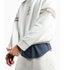 Armani Exchange - Áo nỉ tay dài nam Ax White crew neck sweatshirt