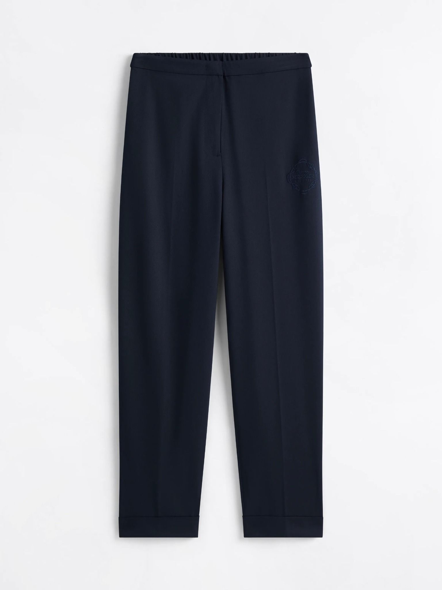 Tommy Hilfiger - Quần tây dài nữ TH Twill Blend Tappered Pants