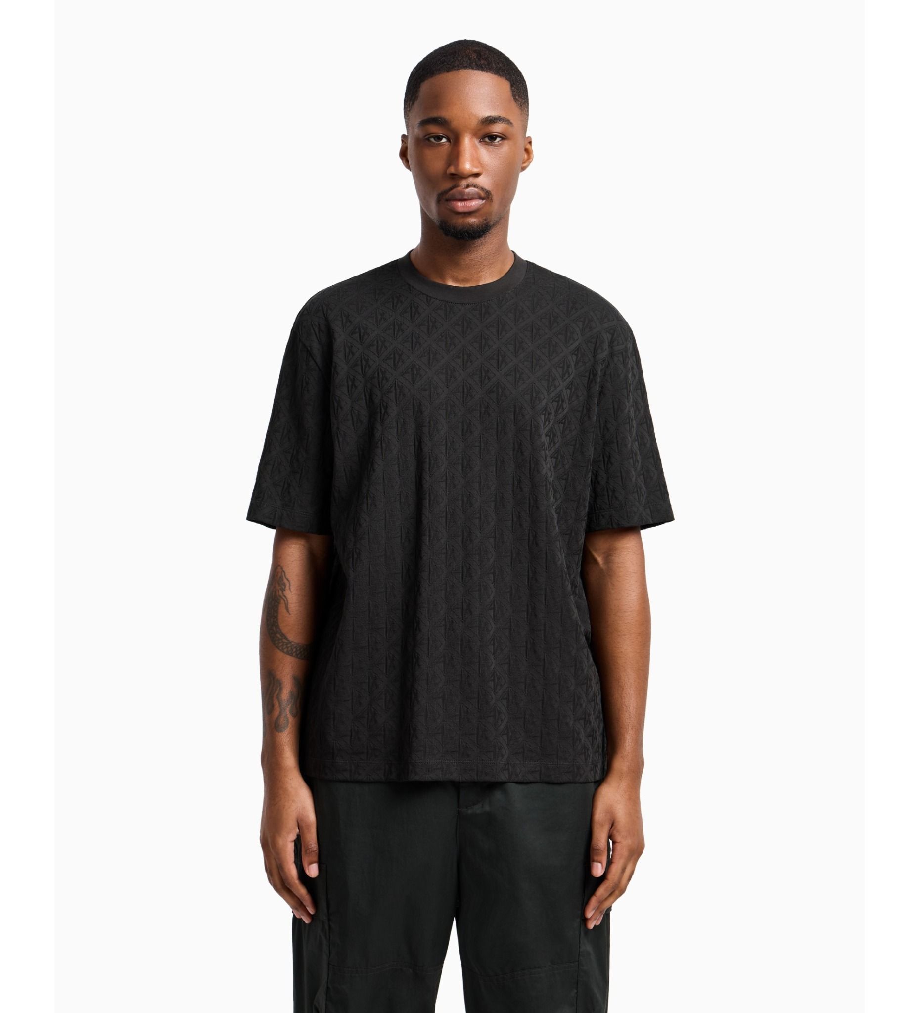 Armani Exchange - Áo thun tay ngắn nam Aix Men's Line T-Shirt
