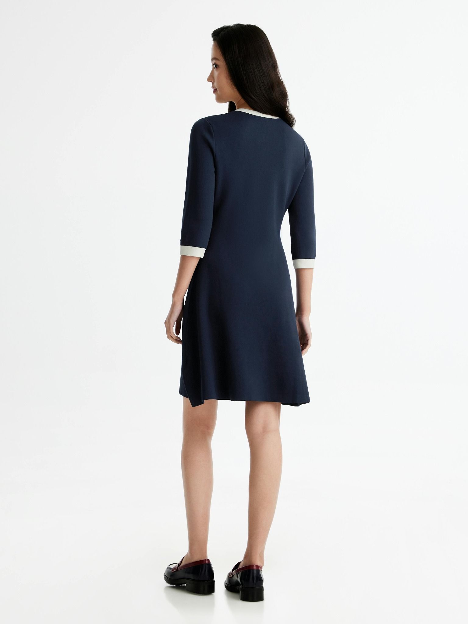 Tommy Hilfiger - Đầm nữ Henley Sweater Dress