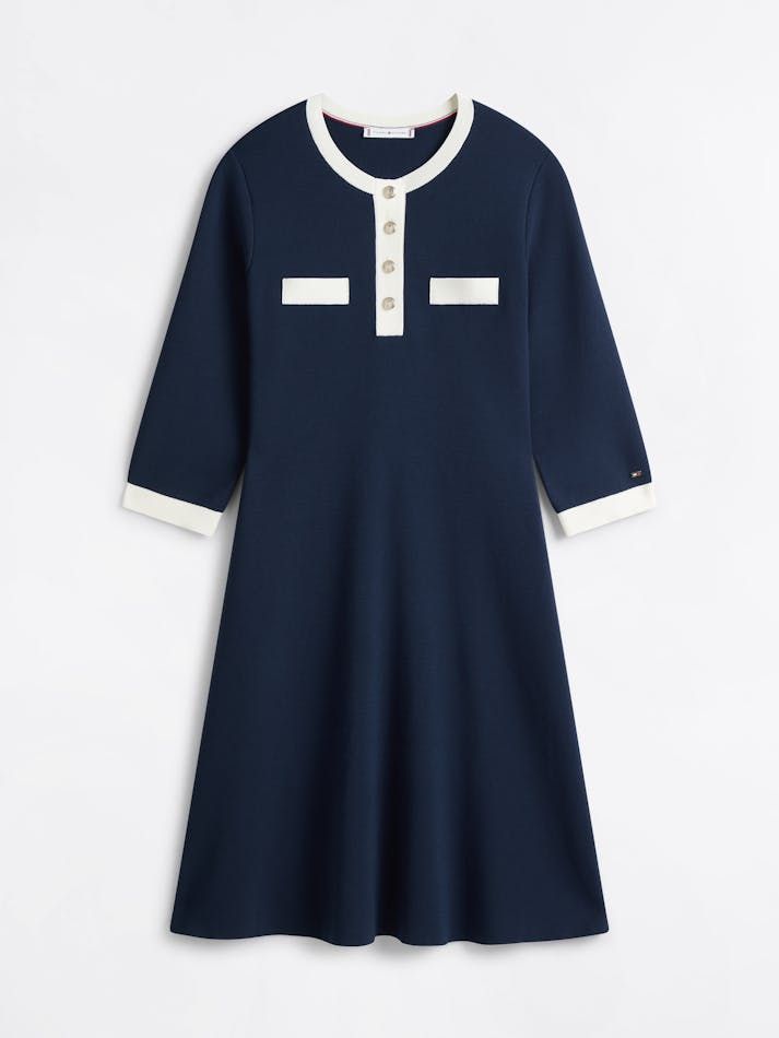Tommy Hilfiger - Đầm nữ Henley Sweater Dress