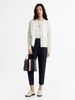 Tommy Hilfiger - Quần tây dài nữ TH Twill Blend Tappered Pants